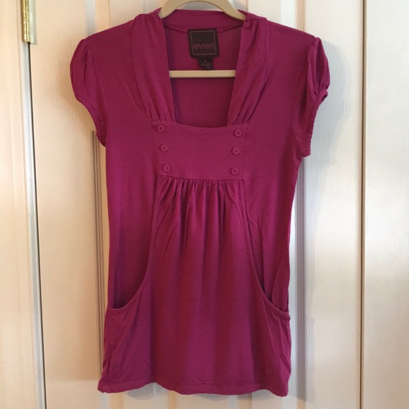 Adorable shirt with buttons and pockets! - Picture 1 of 3